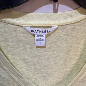 Athleta Breezy‎ Scoop V Neck Tee Sz S thumbnail 5