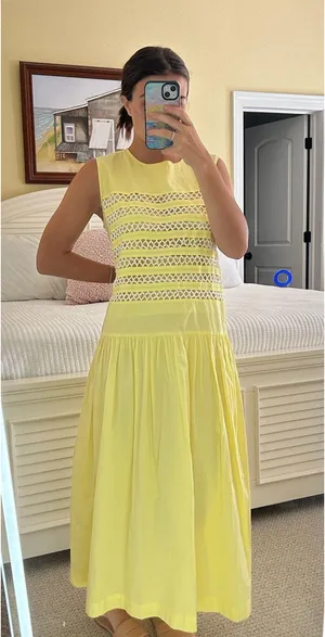 Mii Aux Cyclades Yellow Dress thumbnail 1