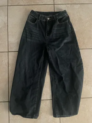 Black baggy jeans Size M thumbnail 1