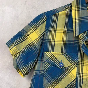 Dixxon Women Lincoln Ave Bamboo Shirt Size S Plaid‎ Punk Grunge Moto Bamboo thumbnail 5