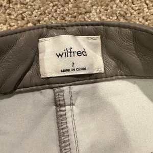 Wilfred The Melina High Waisted Vegan Leather Pants‎ thumbnail 3