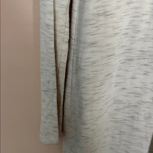 Abercrombie & Fitch Heathered Cream Turtleneck Long-Sleeve Dress thumbnail 4