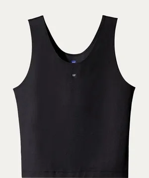 NEW Yeezy Gap Engineered by Balenciaga Women's Tank Top Second Skin In Black L thumbnail 1