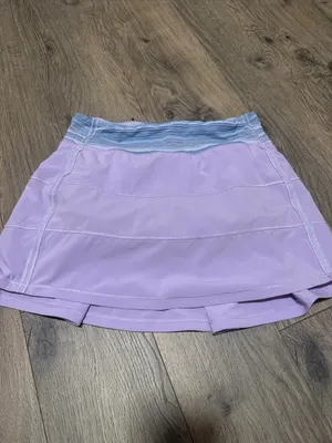 lululemon athletica Lilac Skort with Striped Waistband thumbnail 2