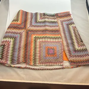 Urban Outfitters funky pattern skirt. Small slit in front. Size small! thumbnail 1