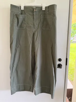 Maeve Anthropologie Colette Crop Wide-Leg Pants thumbnail 2