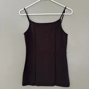Women’s Gap Small Brown Basic Layer Tank Top Cami thumbnail 3