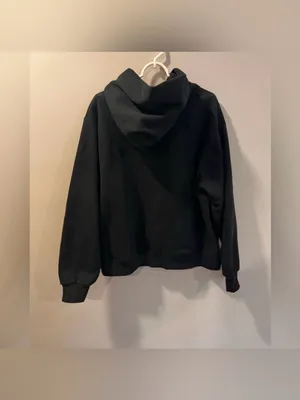Parke Varsity Black Sweatshirt Hoodie Pullover Size S/M thumbnail 5
