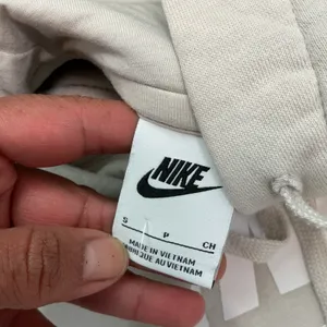 Nike Air Just Do It Graphic Pullover Hoodie Beige Oatmeal Small Sportswear thumbnail 3