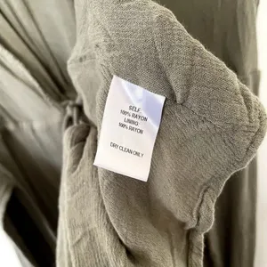Lulus maxi dress sage green rayon wraparound style‎ lining v-neck summer pocket thumbnail 7