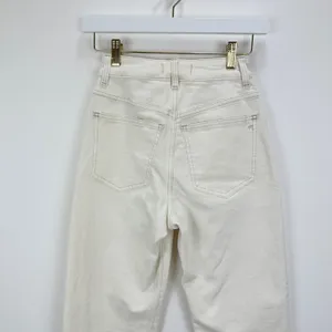 Madewell The Curvy 90s Straight Jean Vintage Canvas Beige High Waist US 23 NWT thumbnail 9