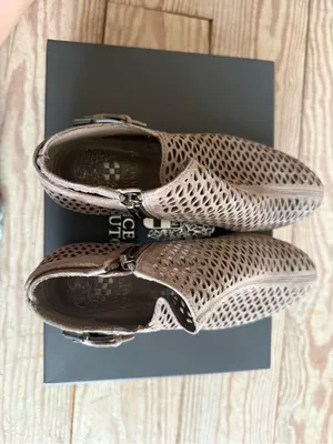 Vince Camuto Perforated Suede Booties Size 6.5 thumbnail 5