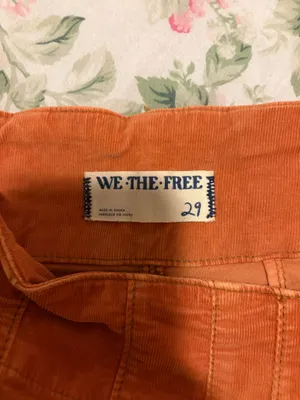 Free People Jayde Corduroy Flare Pants thumbnail 4