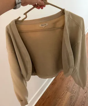 Madewell Cropped Cardigan thumbnail 1