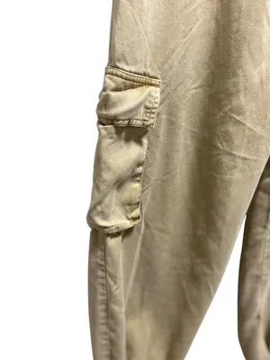 Young Fabulous & Broke Drawstring Cargo Joggers Beige Size M Neutral Coastal thumbnail 10