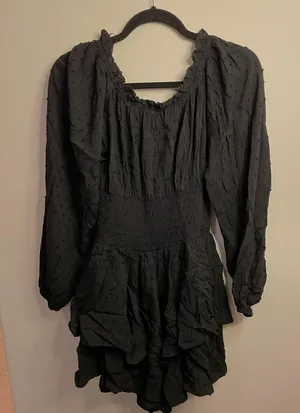 Princess Polly THE LOVE GALORE ROMPER BLACK thumbnail 5