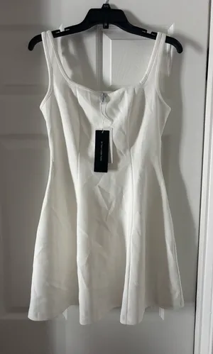 White Athletic Dress Size XS thumbnail 1