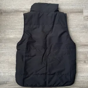 Black puffer vest size small thumbnail 4