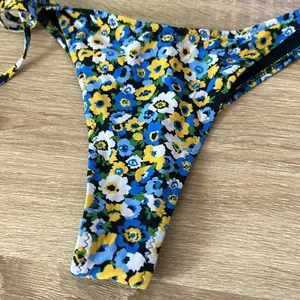 Bikini lovers floral bikini bottom Blue thumbnail 2