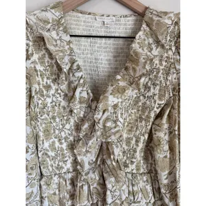 Tuckernuck Anna Cate Mini Dress‎ Smocking Ruffle Tiered Small thumbnail 9
