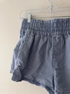 Aerie Babewatch High Waisted Pull On Short Monaco Blue thumbnail 3