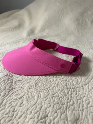 lululemon athletica Hot Pink Women's Visor thumbnail 3