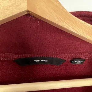 Vero Moda red quarter zip women's size medium pullover sweater‎ fall top casual thumbnail 3