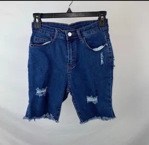 Jean shorts Blue thumbnail 4
