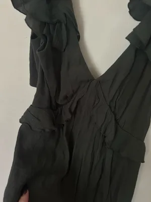 Mi Ami olive green dress Size L thumbnail 2
