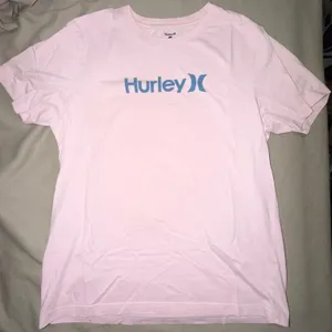 Hurley Women's Short Sleeve Graphic Logo T-Shirt Light Pink Size Large thumbnail 3