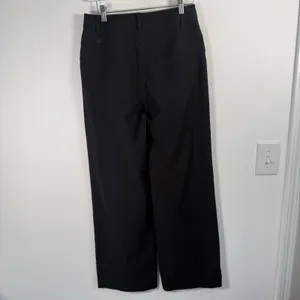 Lululemon City Sleek‎ Wide Leg Pants Black Full Length Commuter Office Womens 27 thumbnail 4