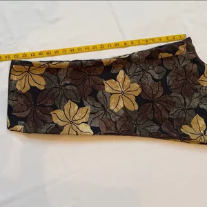 Tommy Bahama 100% Silk Tropical Floral Pants Wide Leg Resort Y2K Size 14 thumbnail 5