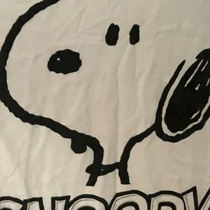Peanuts Snoopy Short Sleeve Tee White Black Size M thumbnail 9