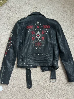 Vigoss faux leather jacket. XS thumbnail 2