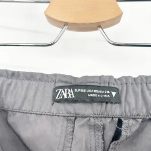 Zara Womens Gorpcore‎ Outdoor Elastic Waist Lightweight Baggy Pants Size XS Gray thumbnail 5