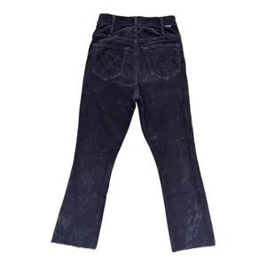 MOTHER The‎ Hustler Ankle Fray Corduroy Pants Hopscotch Brown High Rise Flare 25 thumbnail 3