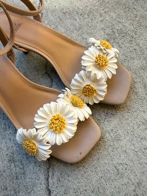 Wild Fable Women's Daisy Embellished Ankle Strap Sandals thumbnail 3