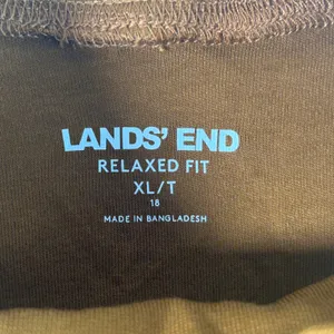 Lands End Size XL Tall Brown Relaxed Fit Long Sleeve Mock Neck T-Shirt thumbnail 6