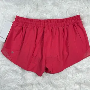 Lululemon Hotty Hot Low Rise Lined Shorts 2.5" Glaze Pink Size 14 thumbnail 6