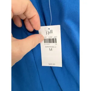 J. Jill Fit Supreme Stretch‎ Skort Women Medium Blue Flounce Hem Athletic NEW thumbnail 6