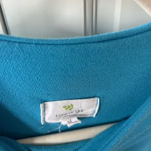 Blue Sleeveless Crop Muscle Tee thumbnail 2