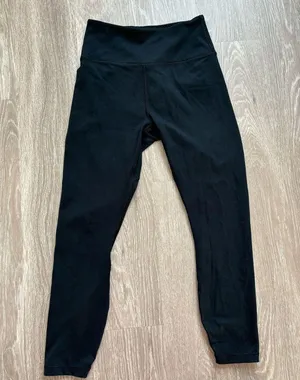 Victorias Secret Leggings Womens SmShort Black Gym Sporty Workout Active Yoga‎ thumbnail 6