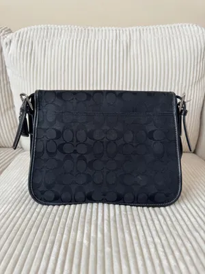 Coach Black Canvas Crossbody thumbnail 2