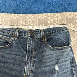 Levi's Premium 70s High Rise Flare‎ Medium Blue Wash Size 30 Minimalist Casual thumbnail 11