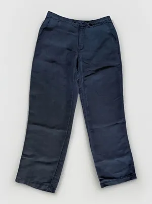 The North Face Womens Small Gray Drawstring Outdoor Pants Hiking Casual Tencel thumbnail 1