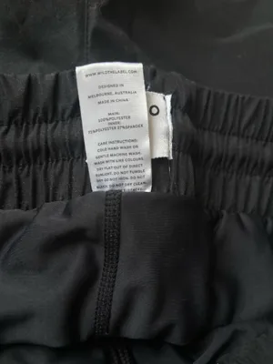 Wilo workout shorts Black thumbnail 4