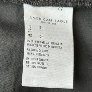 NWOT American Eagle Elegant Black Slip Dress size S thumbnail 12