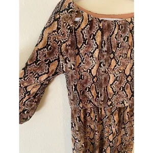 Small Thalia Sodi snake print dress thumbnail 5