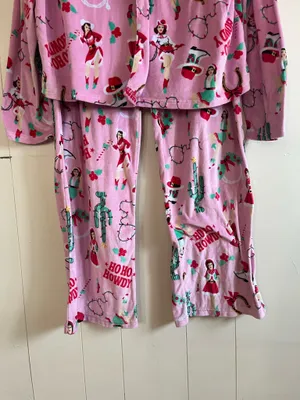 Holiday Time holiday pajamas in pink - Size XL thumbnail 6
