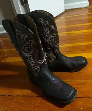 Ferrini Cowboy Boots Brown Size 7 thumbnail 1